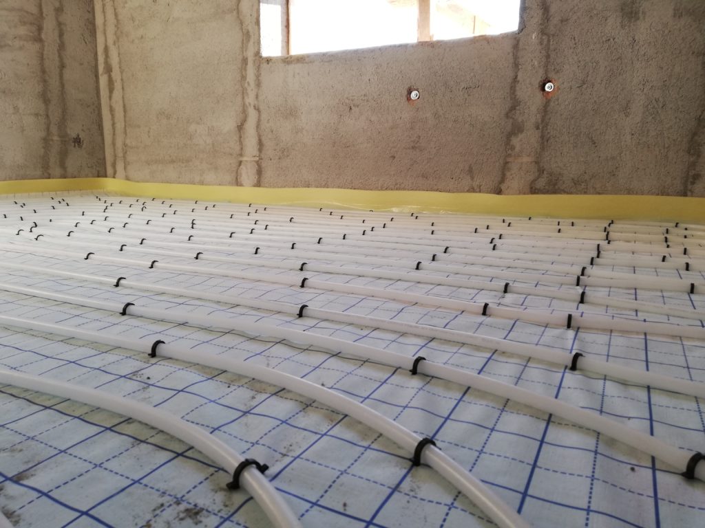 instalatie incalzire in pardosela