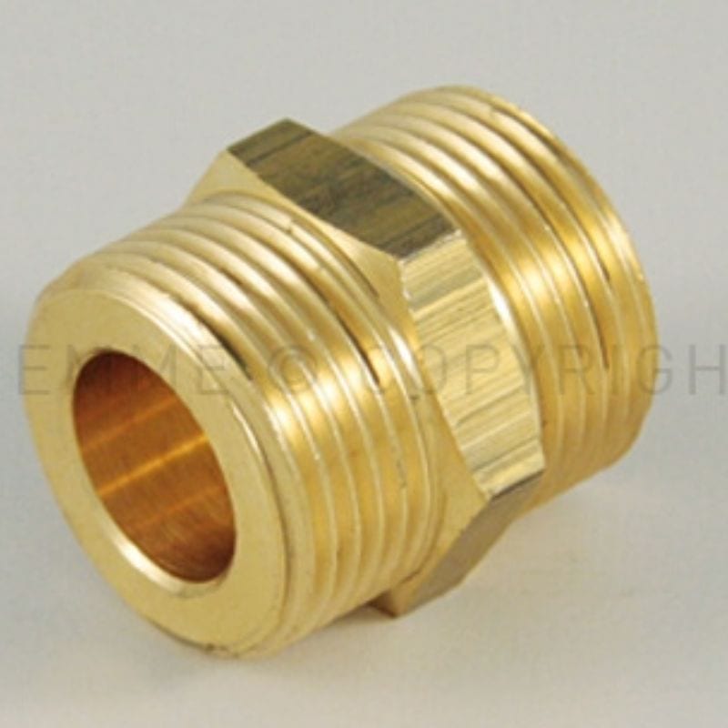 RACORD DREPT MASCULIN/MASCULIN GENERAL 3/4"x3/4" GARNITURA PLATA - 4710003