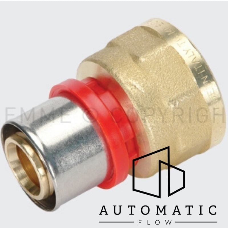 RACORD DREPT FEMININ DE PRESARE PT TUB MULTISTRAT O 20 X 3/4"- 1650033