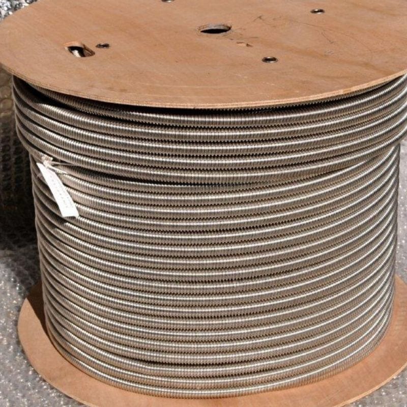 Teava flexibila de inox neizolata DN25 / Pret pe metru liniar