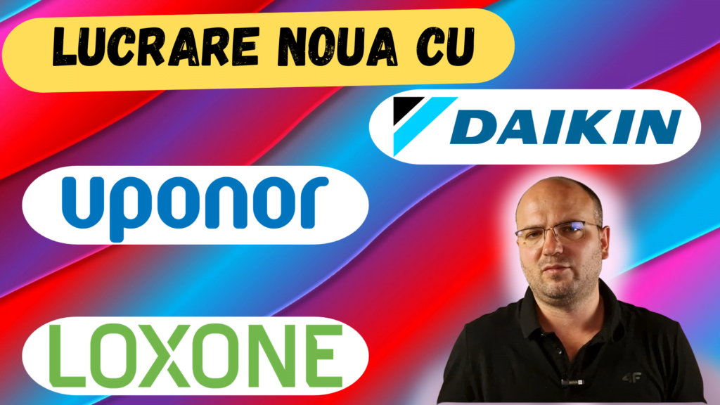 lucrare cu pompa de caldura in centrul bucurestiului